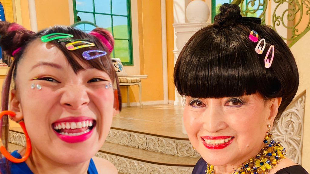 黒柳徹子と２ショット！　フワちゃん　公式ツイッターより