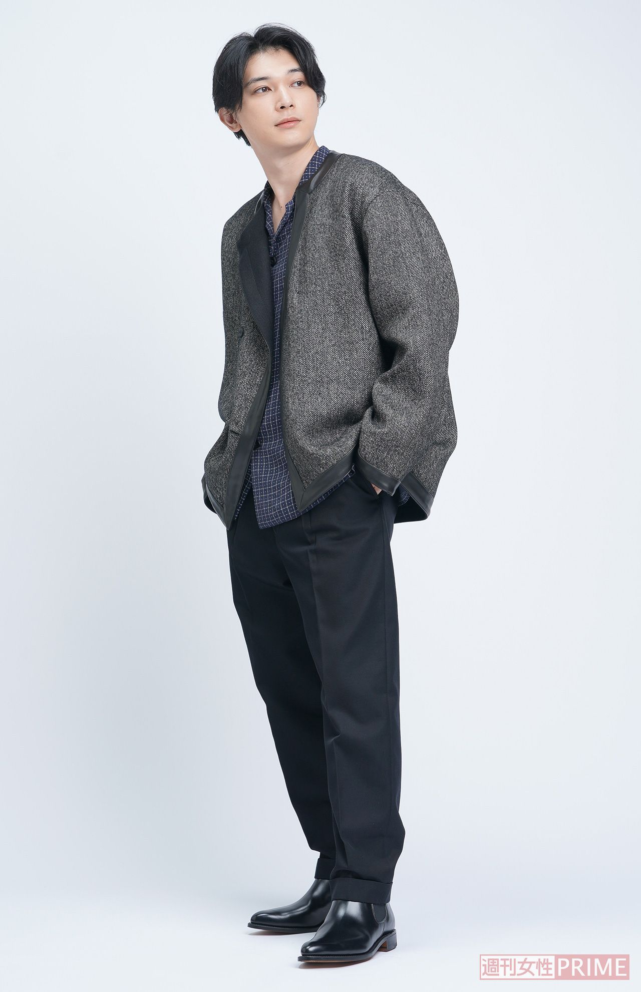 吉沢亮、大河ドラマ『青天を衝け』（NHK総合）のインタビュー取材