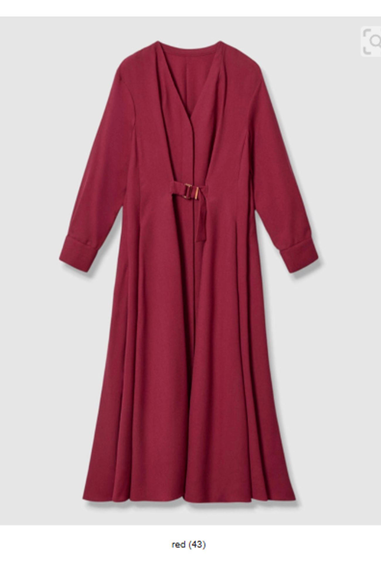 佳子さまが着用されたとされるANAYIのワンピース。価格は６万4900円（公式HPより）