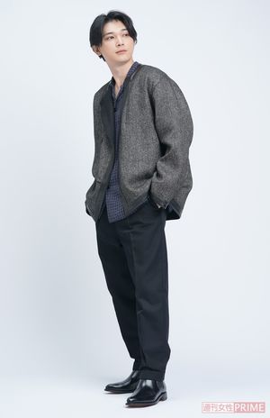 吉沢亮、大河ドラマ『青天を衝け』（NHK総合）のインタビュー取材