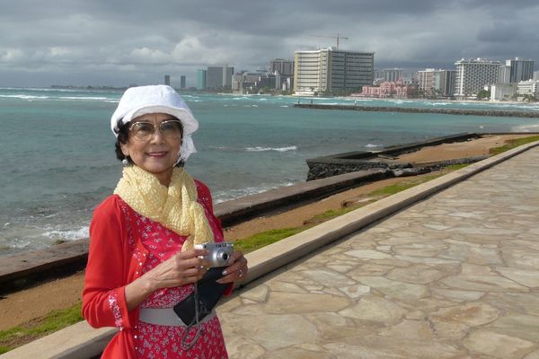 初めての海外だったハワイは、今でも好きな場所。2009年3月