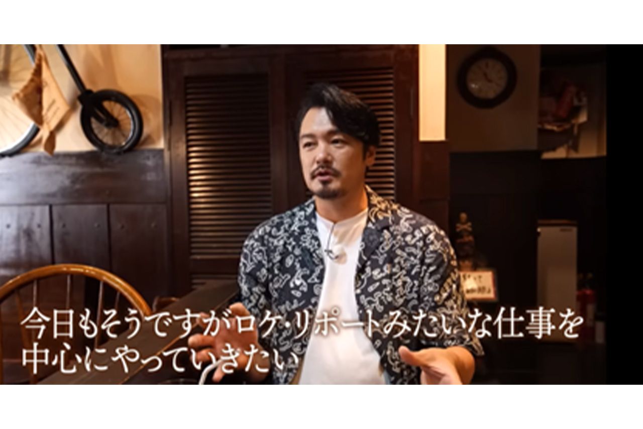 『片っ端から喫茶店』（テレビ大阪）に出演し、純烈卒業後の決意について語った小田井涼平（番組YouTubeより）