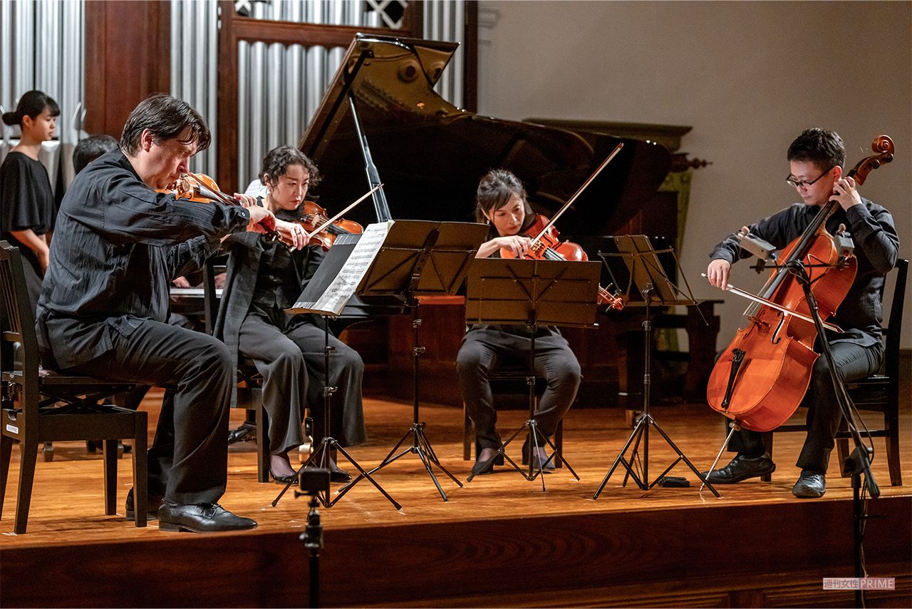 ピアニスト・舘野 泉（87）撮影／佐藤靖彦