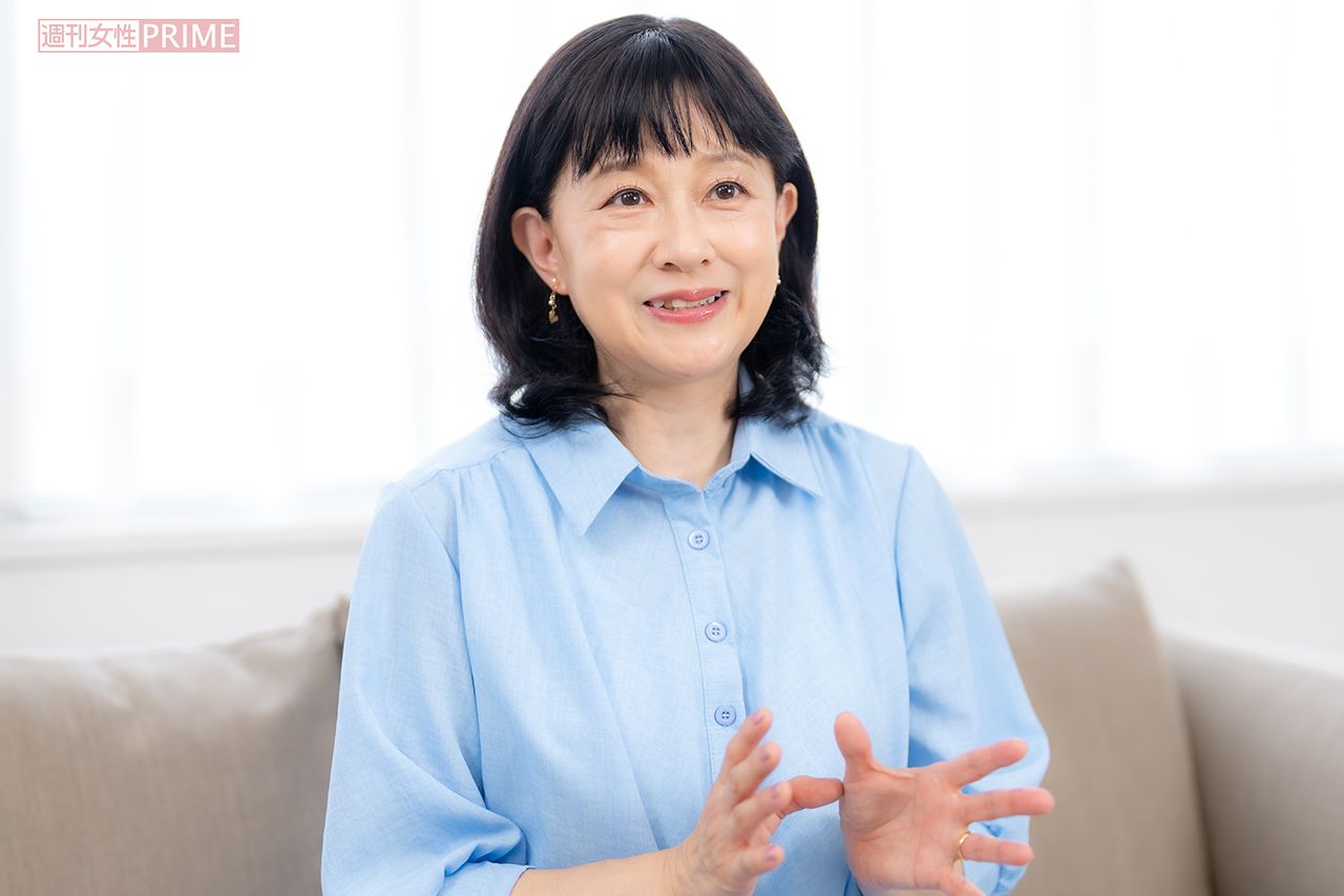 松本典子　撮影／佐藤靖彦