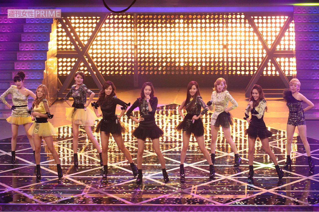 2011年の第62回NHK紅白歌合戦に出場した『少女時代』