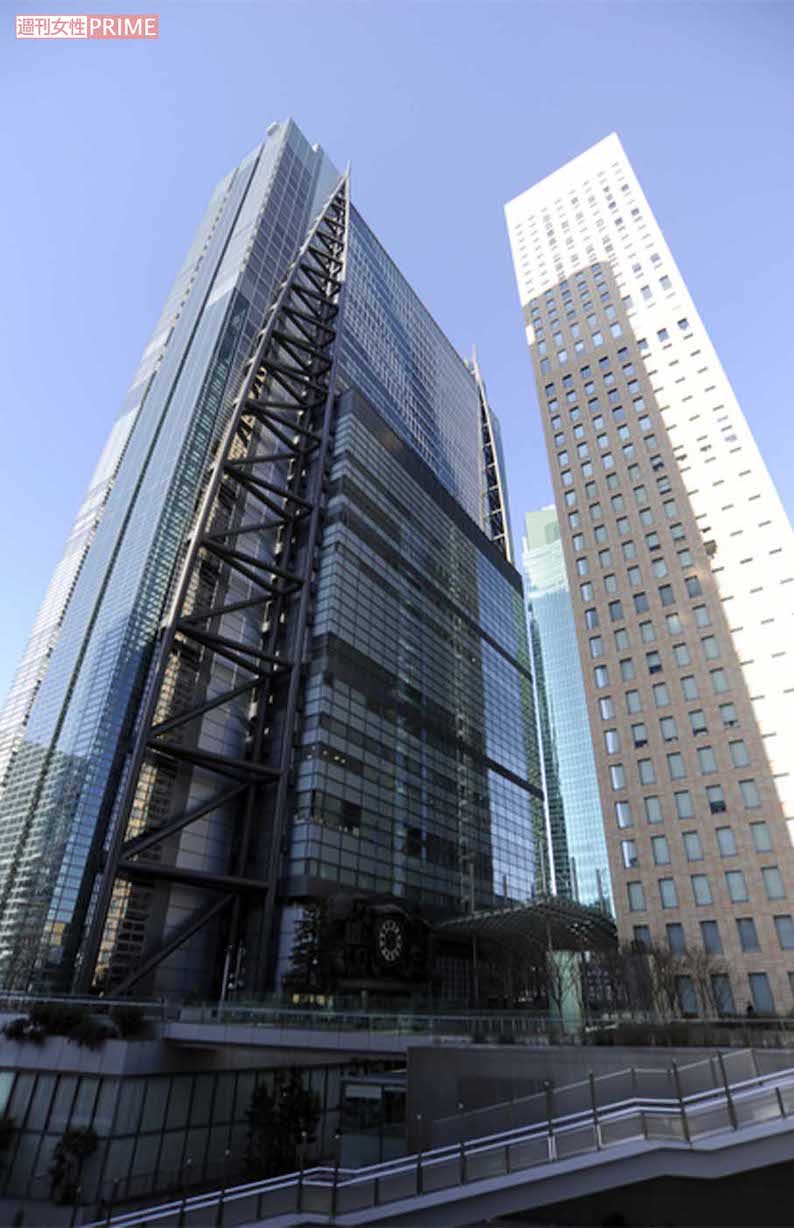 東京・汐留にある日本テレビ本社