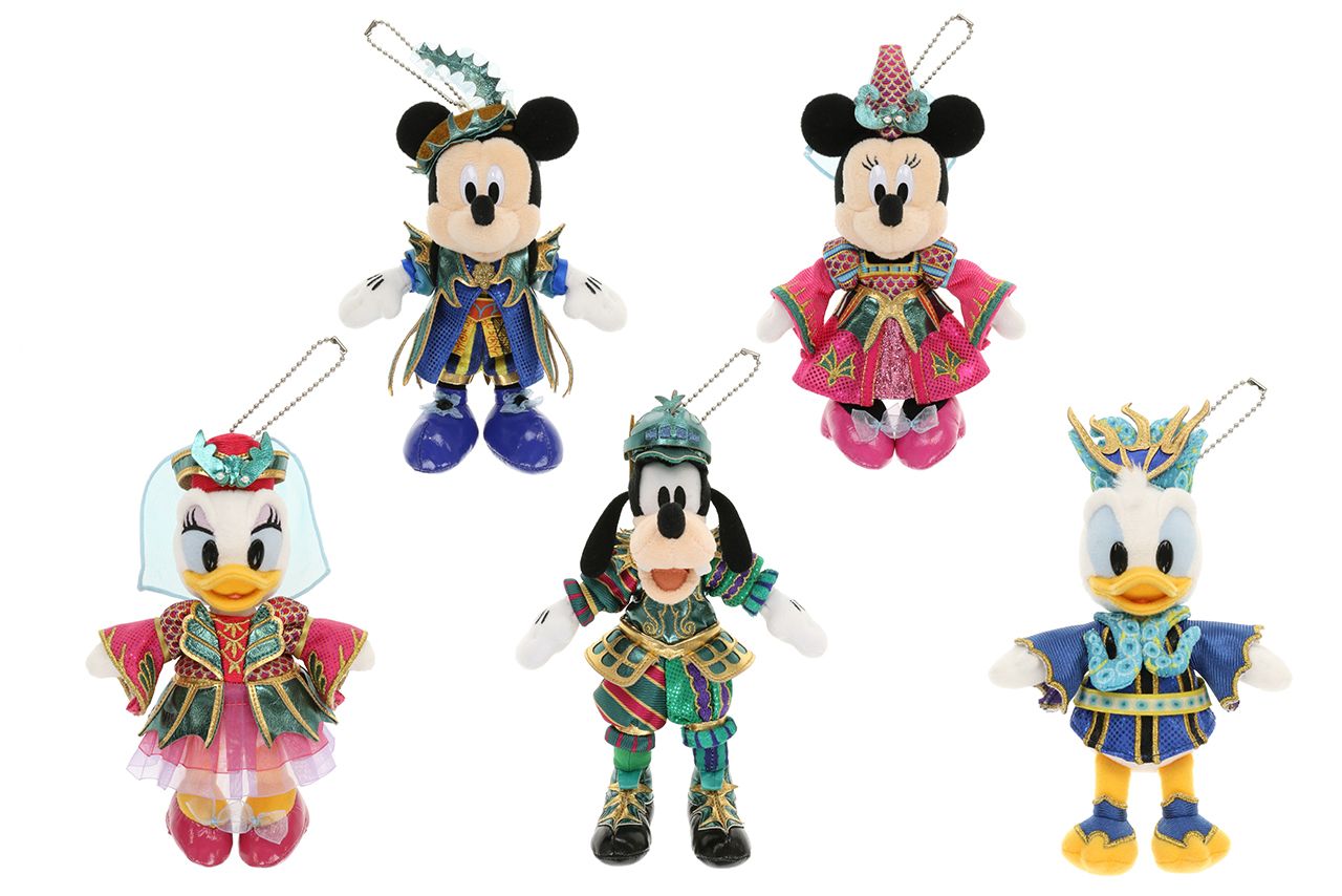 ぬいぐるみバッジ（東京ディズニーシー）　（c）Disney