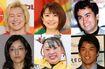 (写真左上から時計回り)カズレーザー、小林麻耶、石原良純、長嶋一茂、フワちゃん、高木美保