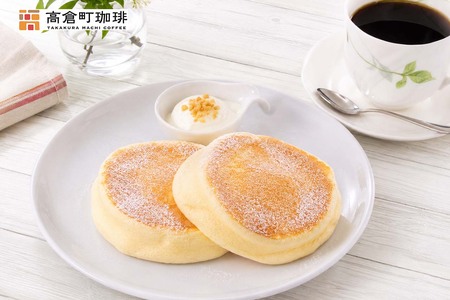 高倉町珈琲「リコッタパンケーキ」モーニングサービスはドリンク料金＋500円