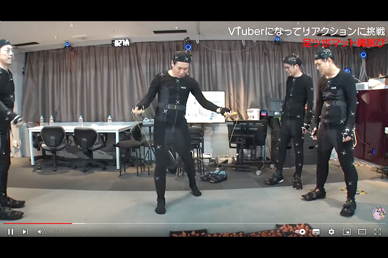 『東野・吉村のVTuberはじめました!』公式YouTubeより