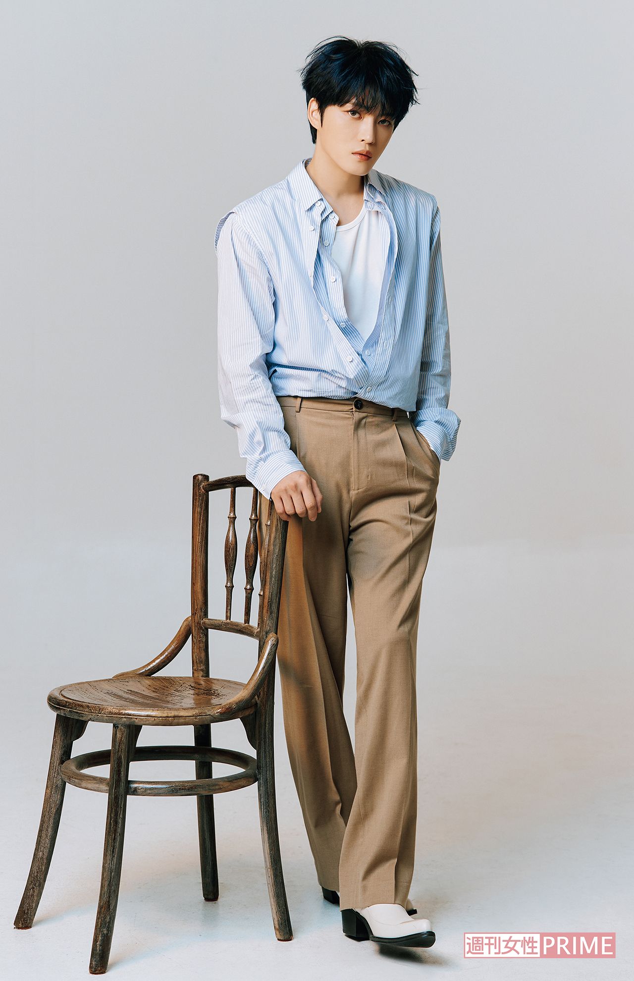 ジェジュン　撮影／Choi Seung Kwang （STUDIOESKEY） 撮影アシスタント／Rachel Choi （STUDIOESKEY）