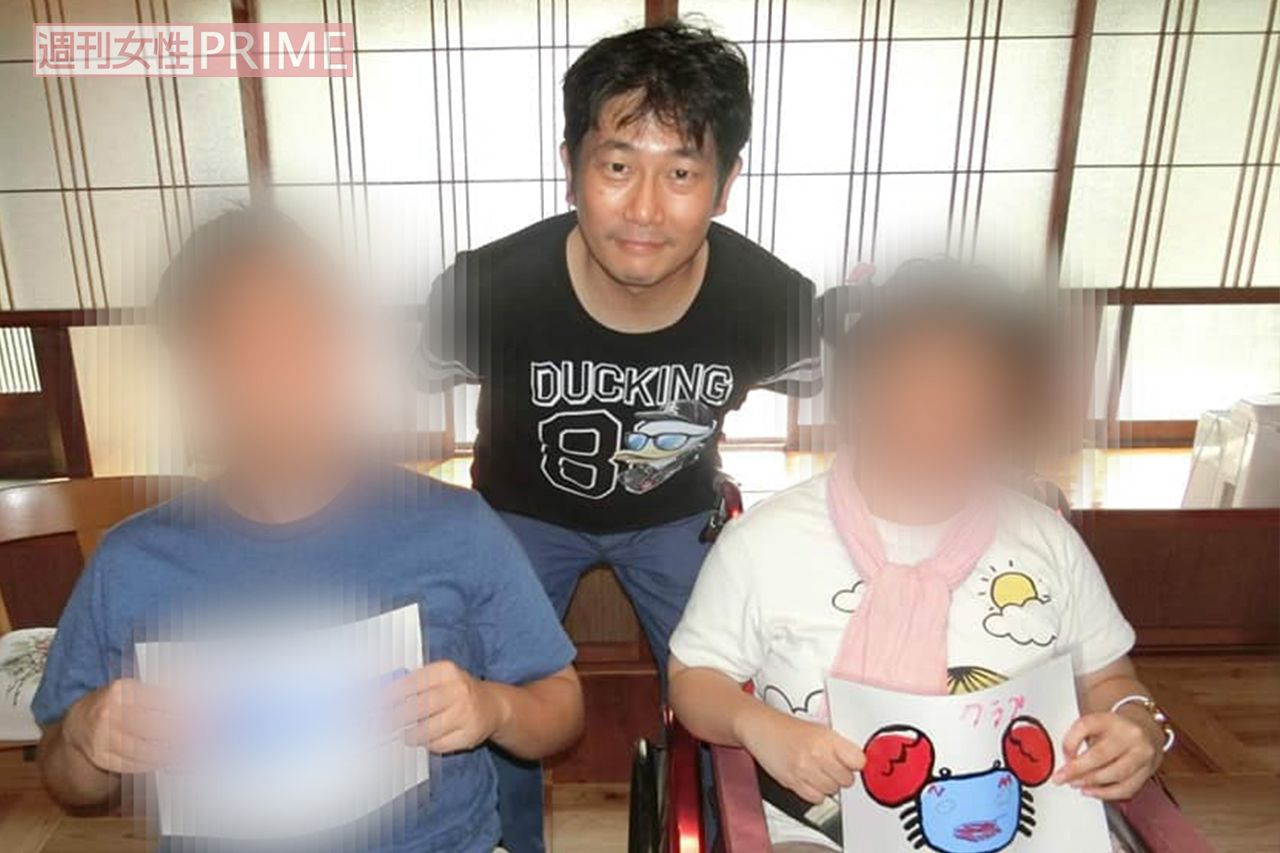 ボランティア活動では生き生きとした表情を浮かべていたこともあった容疑者（フェイスブックより）