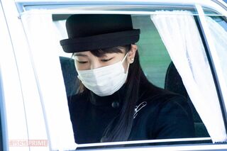 最近は宮中祭祀に皇族代表として出席されることが増えた眞子さま（1月7日・八王子）