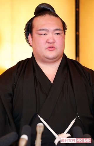 横綱になった稀勢の里
