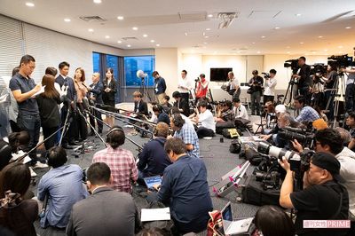 不倫謝罪会見を行った原田龍二（'19年）