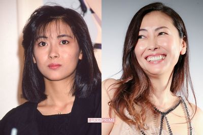 中山美穂（左は32年前）