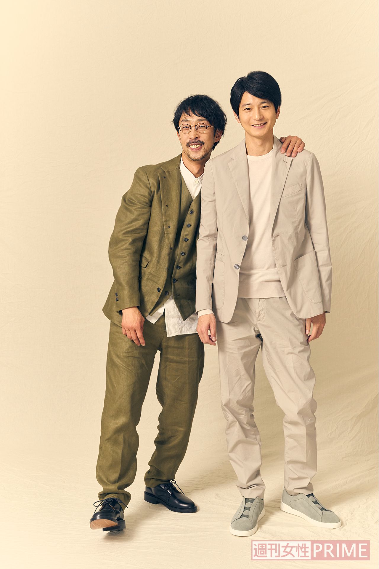 向井理&北村有起哉　撮影／伊藤和幸