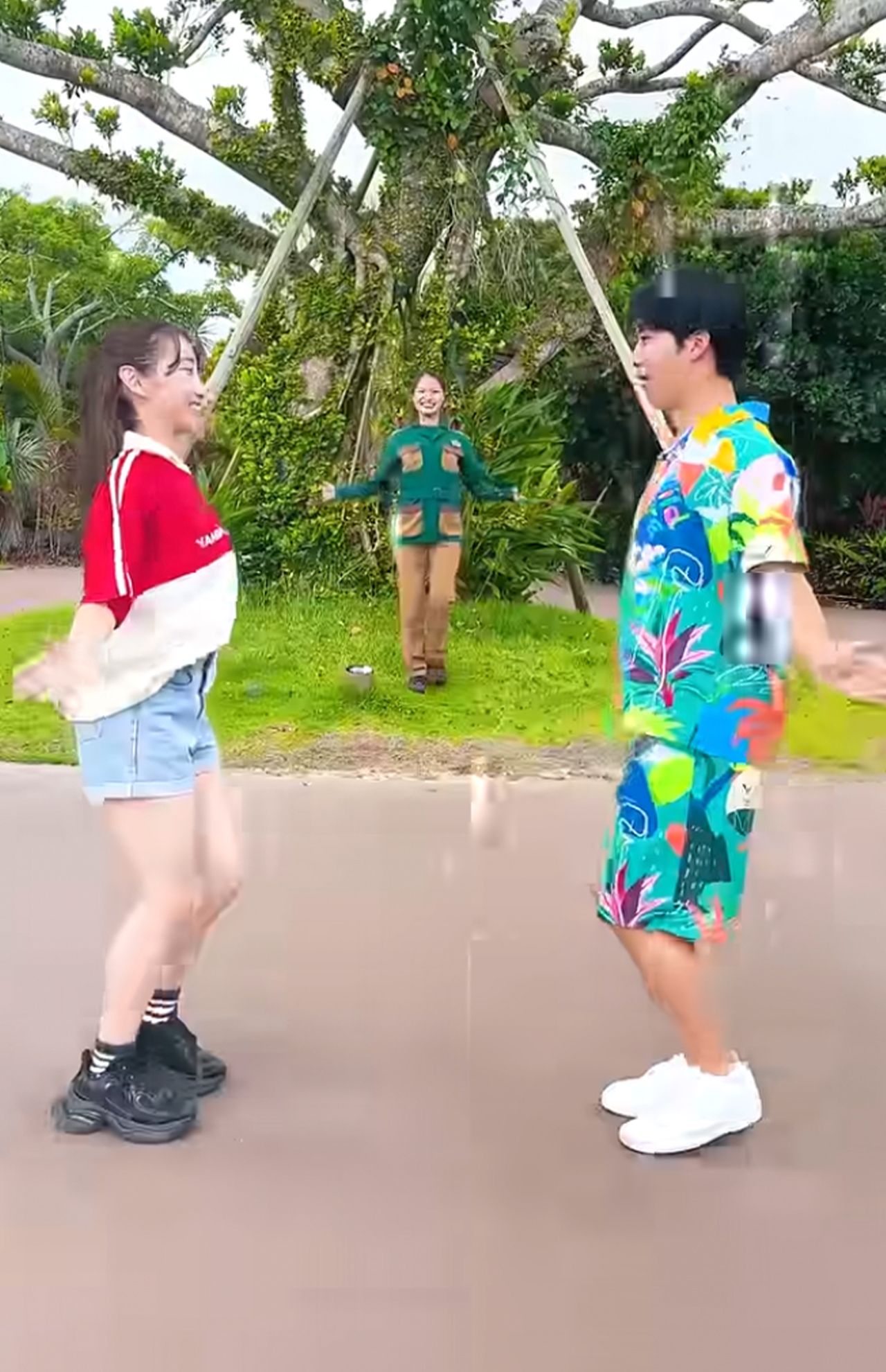 ジャングリア沖縄の「スコールダンス」（公式YouTubeより）