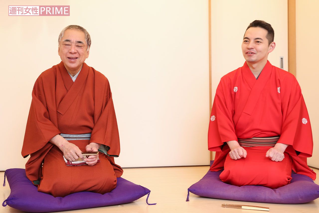 三遊亭好楽と三遊亭とむ