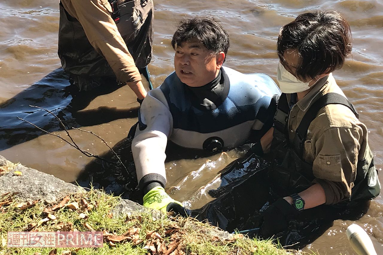 力が強く重いため、陸にあげるのもひと苦労だった