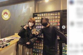 青木歌音からアプローチを暴露されたM氏（公式インスタグラムより、一部編集部加工）