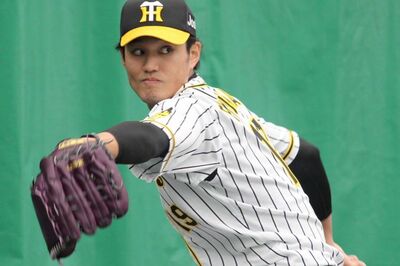 やっぱりタテジマが似合う？（藤浪晋太郎公式インスタグラムより）