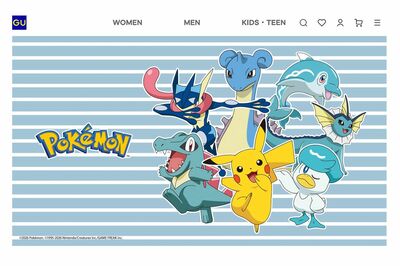 GU×ポケモン新作アイテムで再燃する「キッズの方が可愛い」問題、ユニクロのポケモンTシャツに続き“逆転…