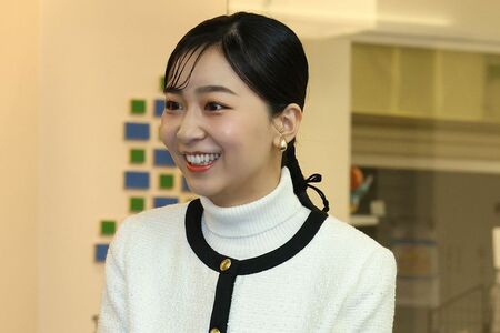 2026年3月2日、「第57回なるほど展」を視察された佳子さま