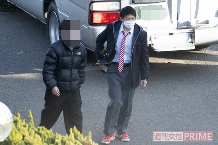 22年3月に目撃された映画『Gメン』のロケの様子