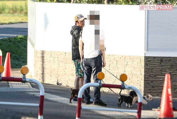 直撃取材に答える坂上忍