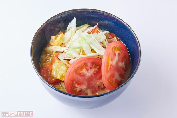 平仲さんのおすすめ！中華風キャベトマラーメン　撮影／山田智絵