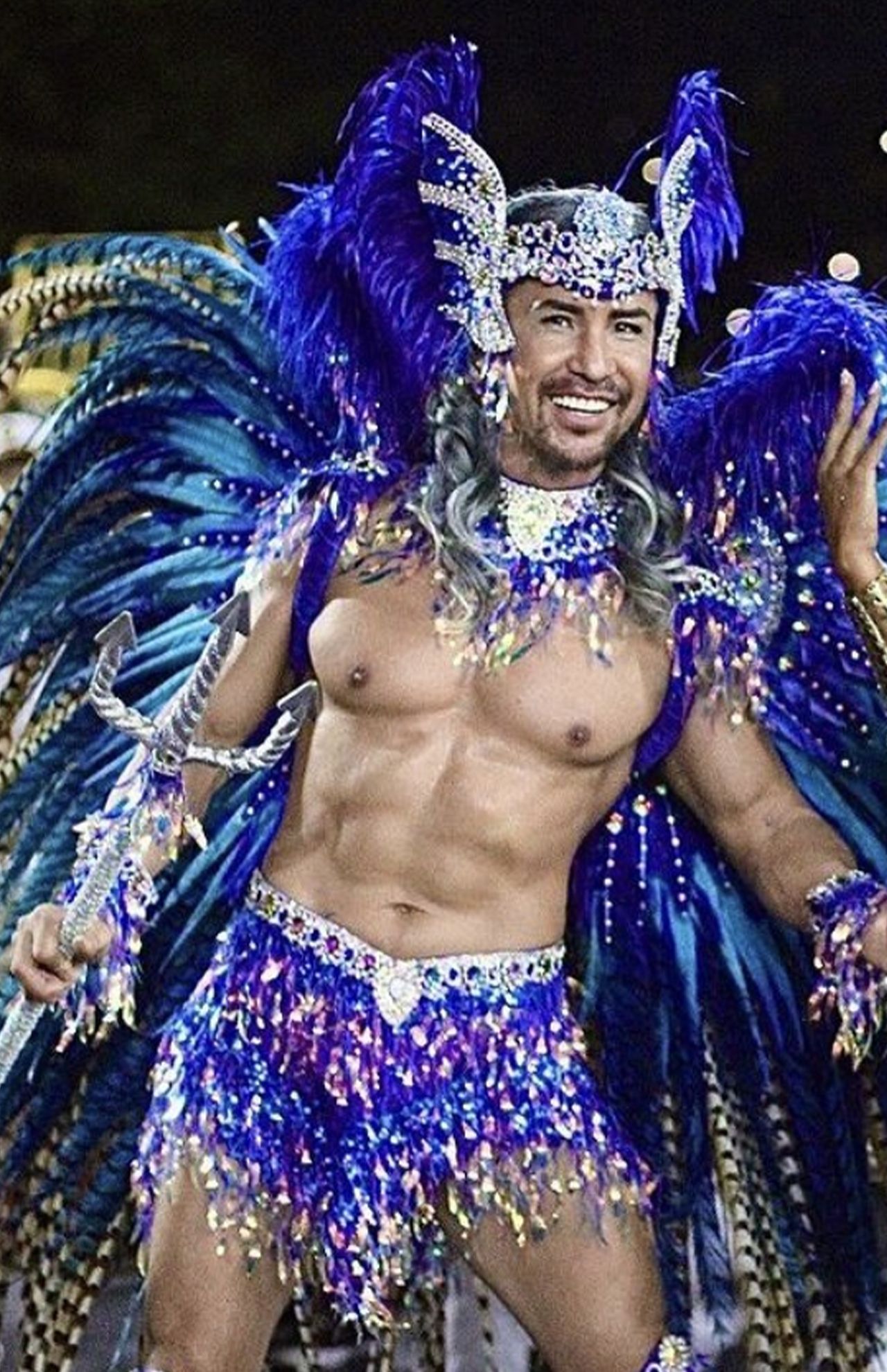 唯一の日本人男性プロサンバダンサー・中島洋二さん　写真提供／中島洋二さん