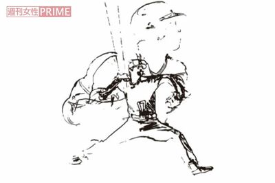 抽選販売となる『MIZUSAWAT−SHIRT』の袖口にあしらわれる、大谷翔平直筆デザインの“二刀流ロゴ”