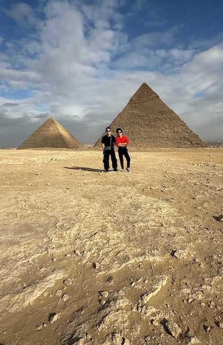 年末年始は兄弟2人でエジプトを旅行した広海・深海