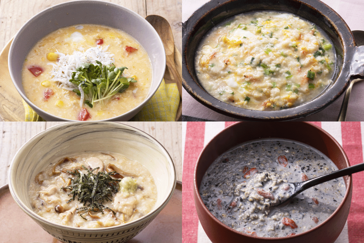 レンチンで幸せのあったかトロトロ食感に！オートミールの腸活スープ