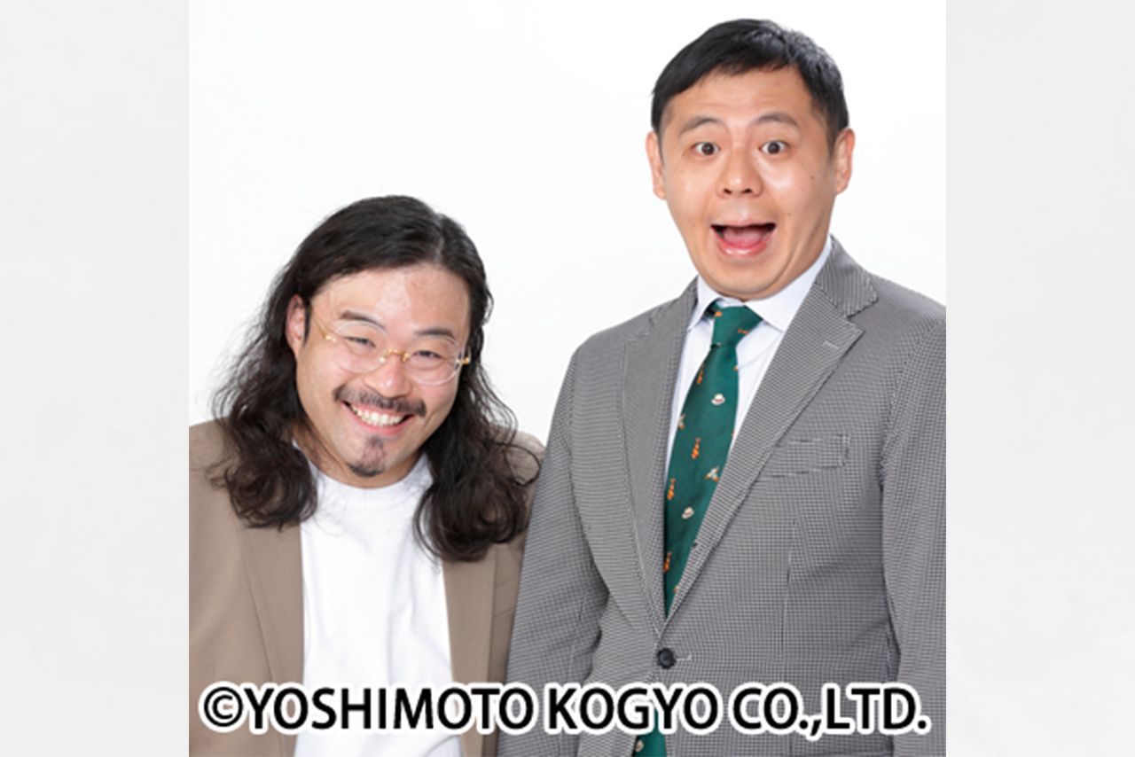 カゲヤマ（写真左からタバやん。、益田康平）　写真提供／吉本興業