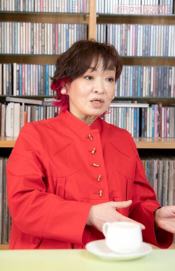 清水ミチコさん　撮影／伊藤和幸