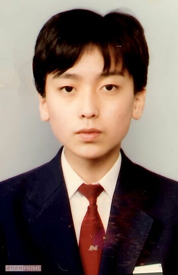 中学生のころのタブレット純さん