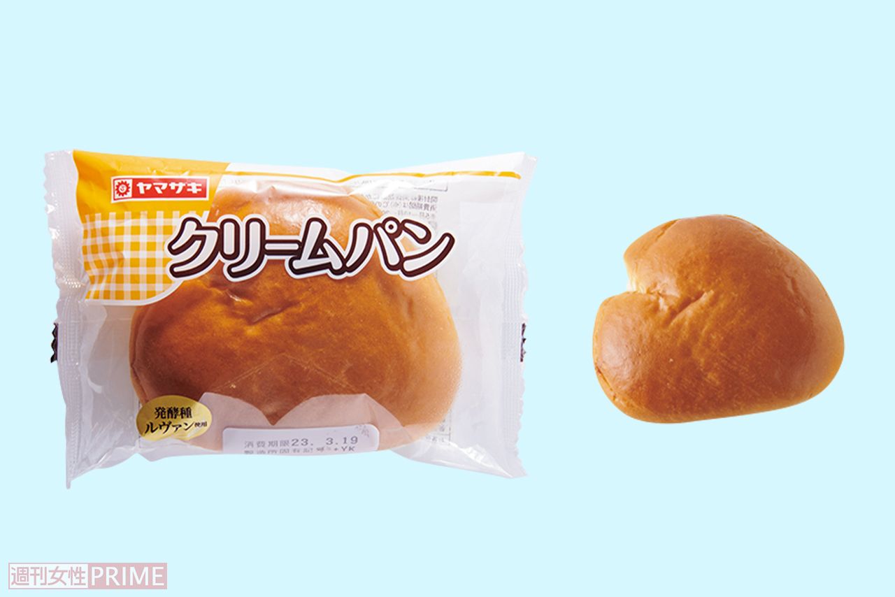 ヤマザキ クリームパン 山崎製パン/116円（撮影／山田智絵）