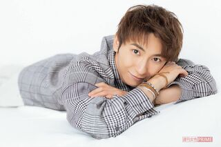 與真司郎（AAA）撮影／矢島泰輔