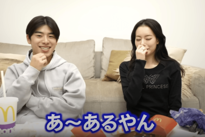 浮気について言及されたなごみの様子（公式YouTubeチャンネルより）