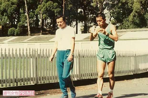 エスビーのニュージーランド合宿に帯同し、瀬古の練習に付き合った