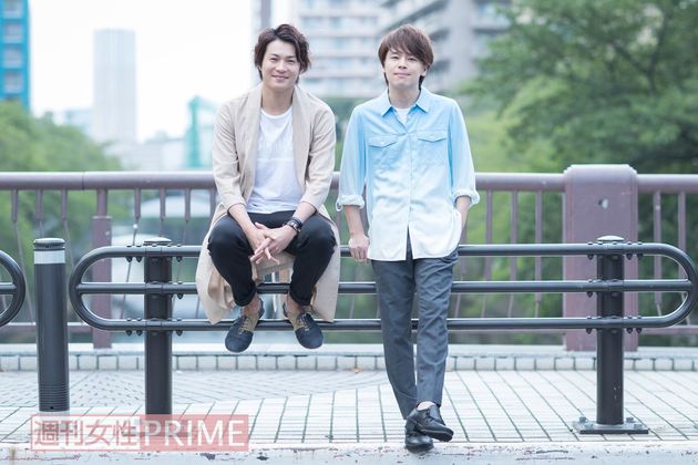 平方元基、中川晃教　撮影／廣瀬靖士