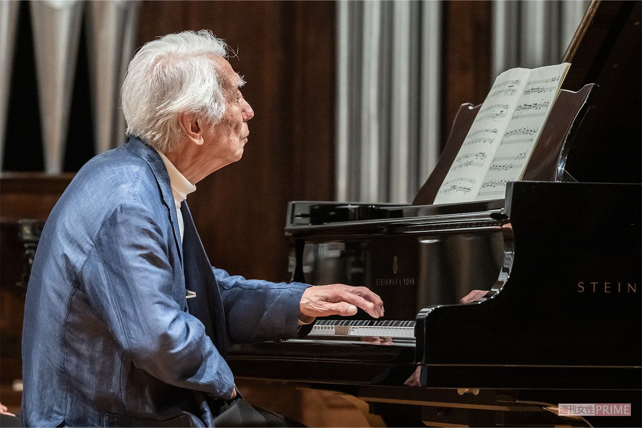 ピアニスト・舘野 泉（87）撮影／佐藤靖彦