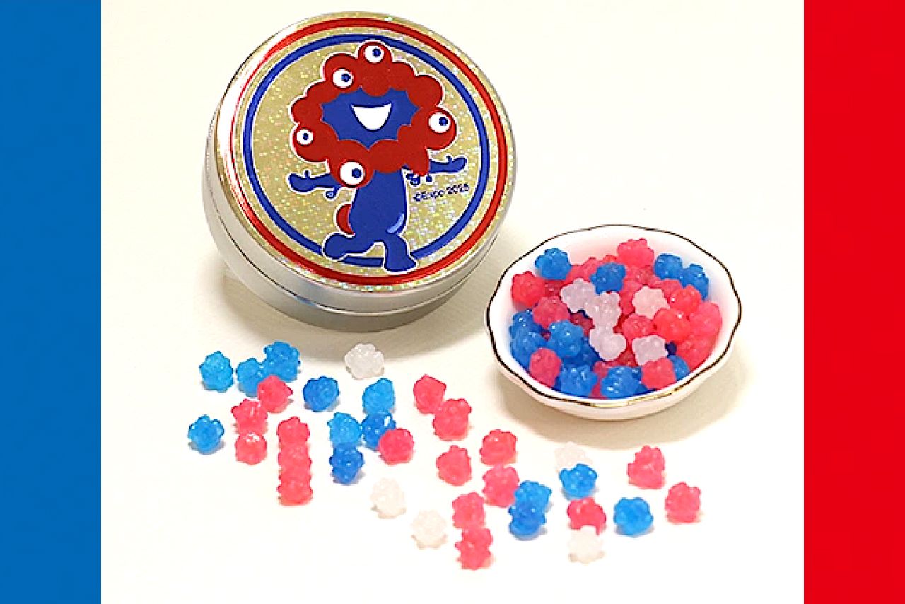 『EXPO2025ミャクミャクの金平糖』(810円) (「2025大阪・関西万博公式ライセンス商品オフィシャルオンラインストアより)