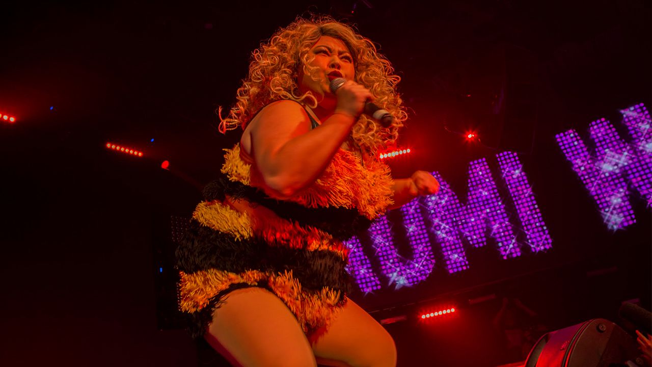 代名詞“和製ビヨンセ”のパフォーマンスでは大歓声が起きた　(C)KEIICHI NITTA STUDIO