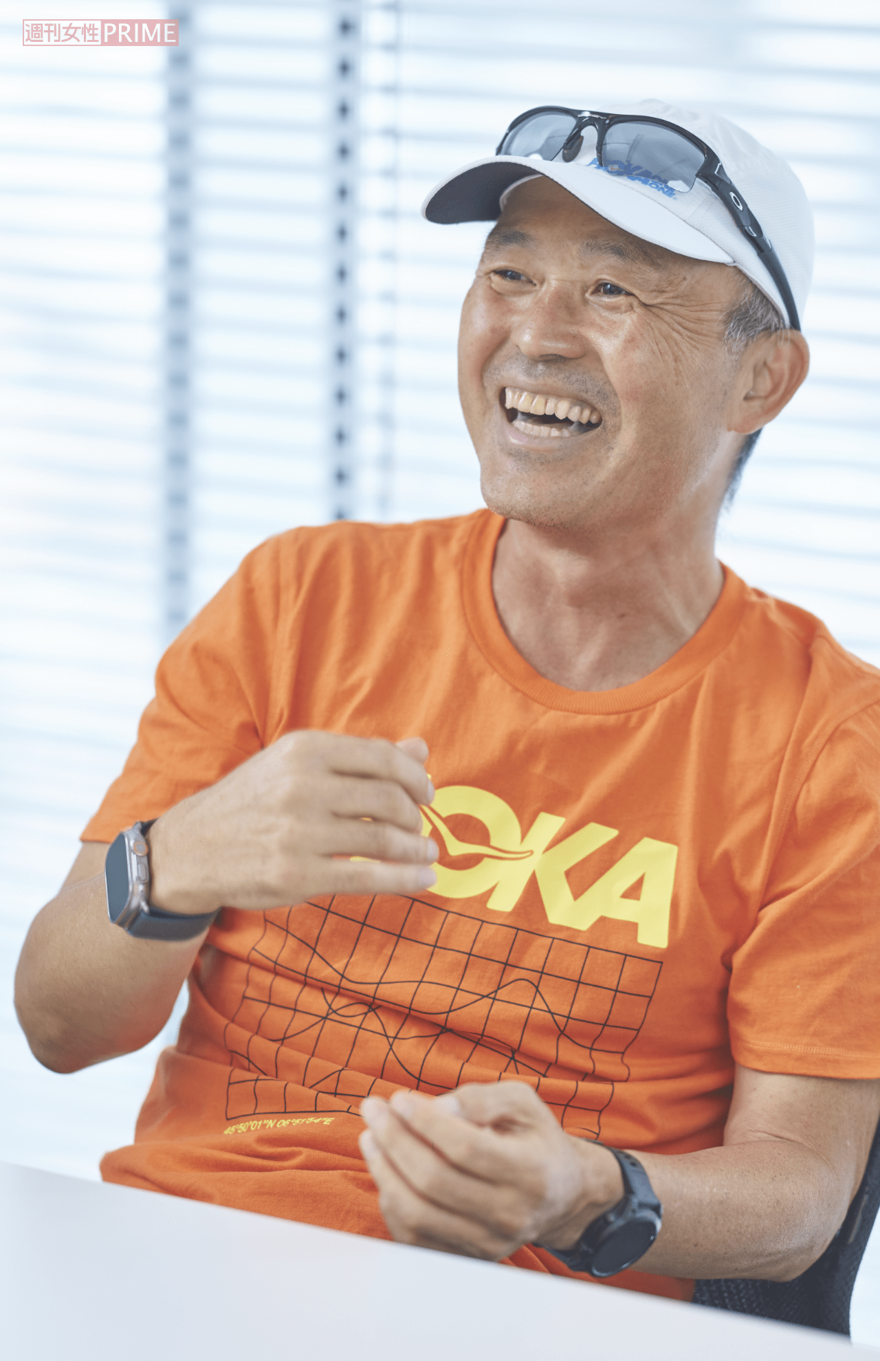 プロランニングコーチ・⾦哲彦（59）