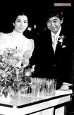 1973年、吉永小百合とテレビマン夫・岡田太郎氏の結婚披露宴