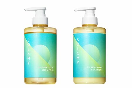 SOLAMYUVアフターリペアシャンプー・トリートメント／株式会社I－ne各1540円　※画像をクリックするとAmazonの商品ページにジャンプします。