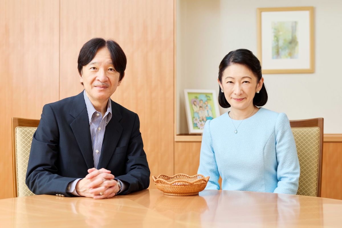 誕生日に際しての文書回答ではお子さんたちへの思いを綴られた（宮内庁提供）